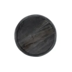 Dark Wood Carved Detail Accent Table-Kirkland's Home Shop