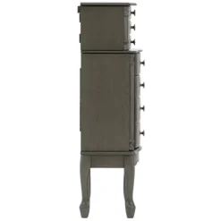 Dark Wood Flip Top Armoire-Kirkland's Home Outlet