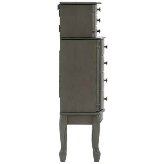 Dark Wood Flip Top Armoire-Kirkland's Home Outlet