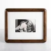 Dark Wood Round Corner Picture Frame, 4X6-Kirkland's Home Sale