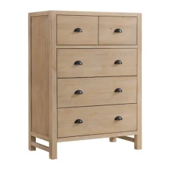 Dean Double Driftwood Pine 5-Pc. King Bedroom Set-Kirkland's Home Discount