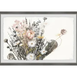 Deckled Flowering Bundle Framed Art Print-Kirkland's Home Shop
