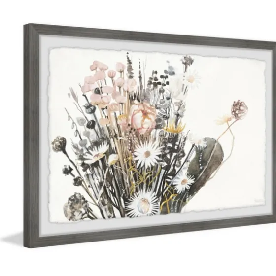 Deckled Flowering Bundle Framed Art Print-Kirkland's Home Shop