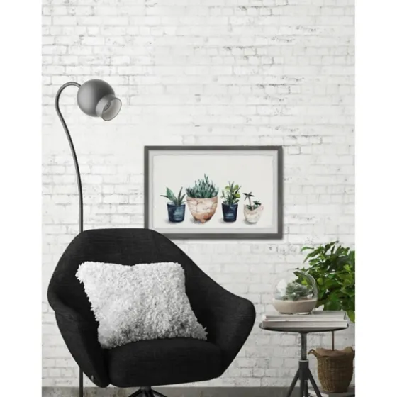 Deckled Succulent Row Framed Art Print-Kirkland's Home Best