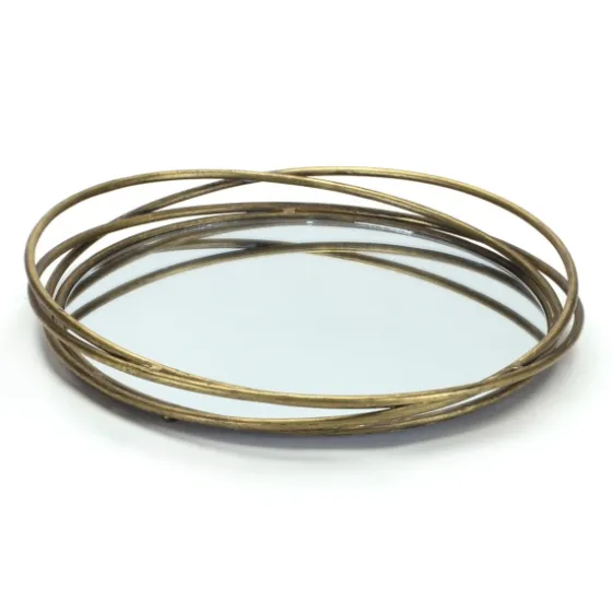 Decorative Glass Mirrored Tray-Kirkland's Home Outlet