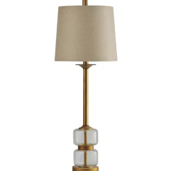 Deep Gold Glass Orb Buffet Lamp-Kirkland's Home Store