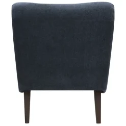 Deep Navy Piped Edge 2-Pc. Chair And Ottoman Set-Kirkland's Home Outlet