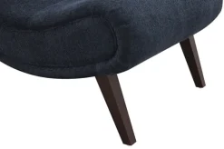 Deep Navy Piped Edge 2-Pc. Chair And Ottoman Set-Kirkland's Home Outlet