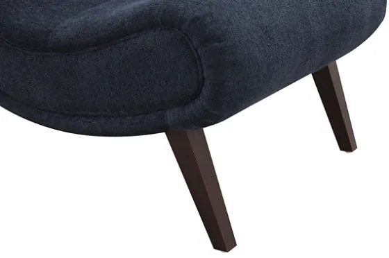 Deep Navy Piped Edge 2-Pc. Chair And Ottoman Set-Kirkland's Home Outlet