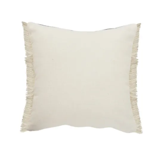 Denim Blue Braided Stripe Throw Pillow, 24 In.-Kirkland's Home Flash Sale