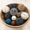 Denim Blue Dried Orb Bag-Kirkland's Home Best