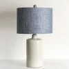 Denim Shade Ribbed Table Lamp-Kirkland's Home Outlet