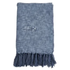 Denim With Fringe Throw Blanket-Kirkland's Home Cheap