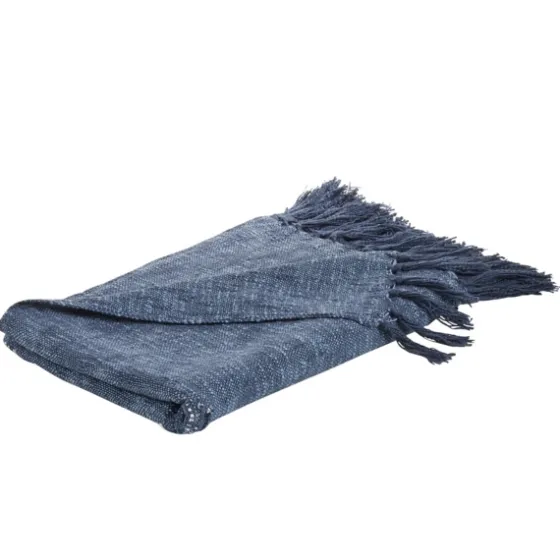 Denim With Fringe Throw Blanket-Kirkland's Home Cheap
