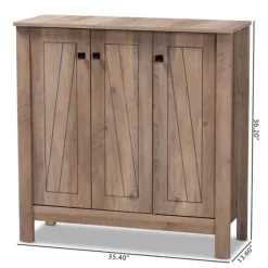 Derrique Wash Shoe Storage Cabinet-Kirkland's Home Outlet
