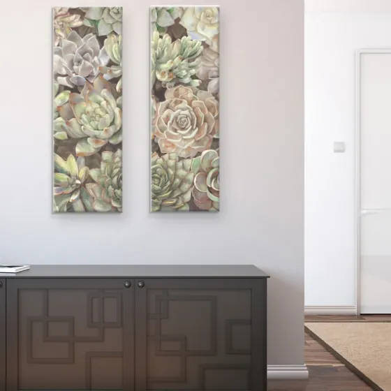 Desert Garden I And Ii Canvas Art Prints, Set Of 2-Kirkland's Home Hot
