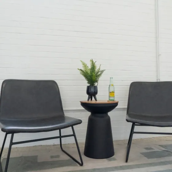 Desktop Palm Plant In Black Planter-Kirkland's Home Best