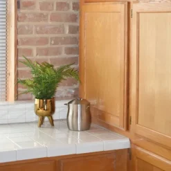 Desktop Palm Plant In Gold Planter-Kirkland's Home Online