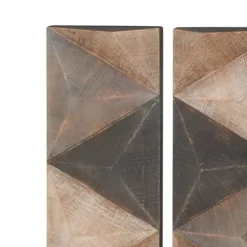 Devin Dimensional Wood Plaques, Set Of 3-Kirkland's Home Sale