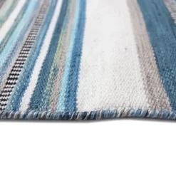 Dhurri Stripe Indoor/Outdoor Area Rug, 5X7-Kirkland's Home Hot