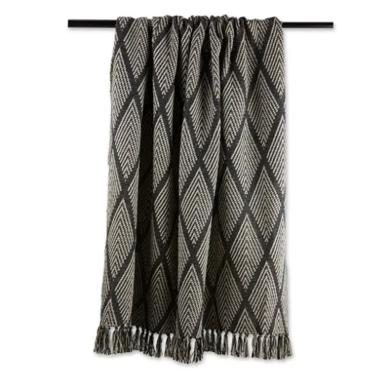 Diamond Fringe Throw-Kirkland's Home Sale