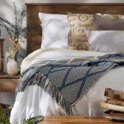 Diamond Fringe Throw-Kirkland's Home Sale