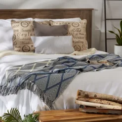 Diamond Fringe Throw-Kirkland's Home Sale