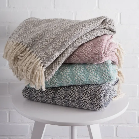 Diamond Stitched Throw-Kirkland's Home Cheap