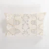 Diamond Tassels Lumbar Pillow-Kirkland's Home Fashion