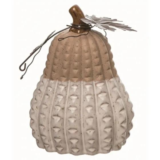 Diamond Textured Pumpkin Harvest Figurine-Kirkland's Home Shop