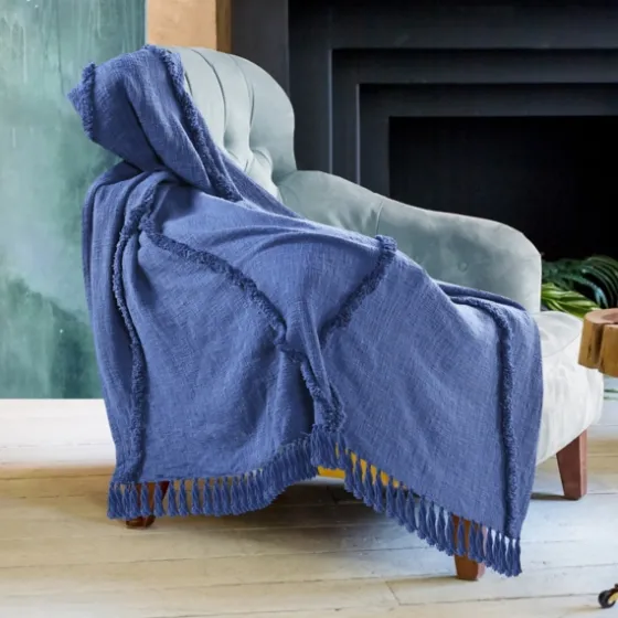 Diamond Tufted Cotton Throw-Kirkland's Home Cheap
