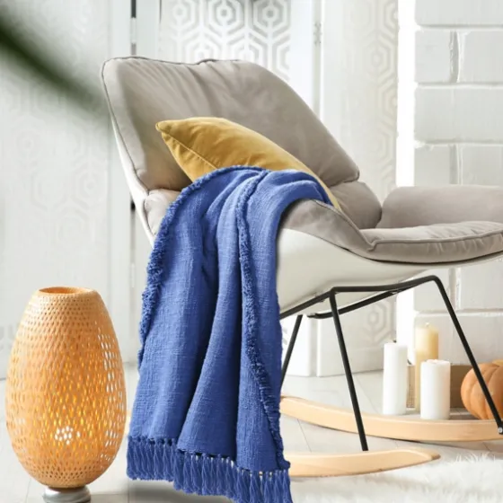 Diamond Tufted Cotton Throw-Kirkland's Home Cheap
