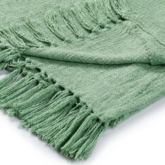 Diamond Tufted Cotton Throw-Kirkland's Home Outlet
