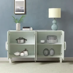 Dietrich Wood 4-Door Sideboard-Kirkland's Home Discount