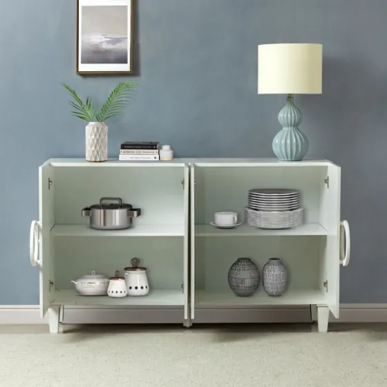 Dietrich Wood 4-Door Sideboard-Kirkland's Home Discount