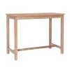 Distressed Acacia Brown Wood Bar Table-Kirkland's Home Discount
