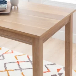 Distressed Acacia Brown Wood Bar Table-Kirkland's Home Discount