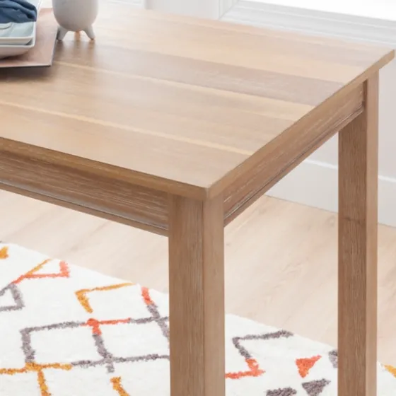 Distressed Acacia Brown Wood Bar Table-Kirkland's Home Discount