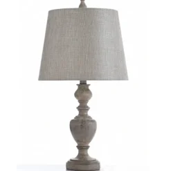 Distressed And Cream Table Lamp-Kirkland's Home Fashion