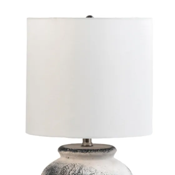 Distressed And Gray Ceramic Table Lamp-Kirkland's Home Online