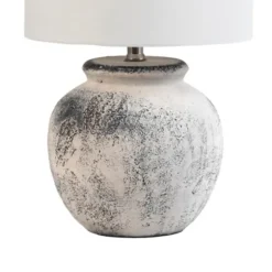 Distressed And Gray Ceramic Table Lamp-Kirkland's Home Online