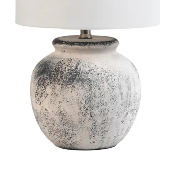 Distressed And Gray Ceramic Table Lamp-Kirkland's Home Online