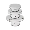Distressed Black Pedestal Trays, Set Of 3-Kirkland's Home Cheap
