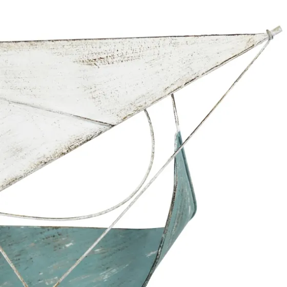 Distressed Blue Sailboats Wall Sculpture-Kirkland's Home Flash Sale