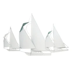 Distressed Blue Sailboats Wall Sculpture-Kirkland's Home Flash Sale