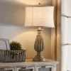 Distressed Brown Spindle Table Lamp-Kirkland's Home New