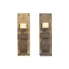 Distressed Brown Wood Wall Sconces, Set Of 2-Kirkland's Home Best Sale