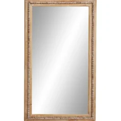 Distressed Brown Wooden Frame Wall Mirror-Kirkland's Home Sale