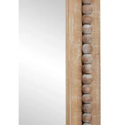 Distressed Brown Wooden Frame Wall Mirror-Kirkland's Home Sale