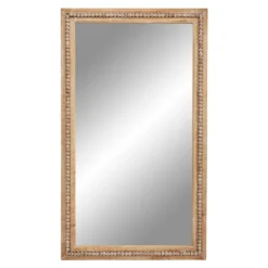 Distressed Brown Wooden Frame Wall Mirror-Kirkland's Home Sale